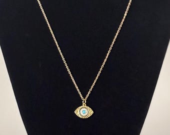 Colar Olho Grego | Colares em Camadas | Pingente Olho Grego | Colares Delicados | Colares com Pingente | Colares Banhados a Ouro | Colares Prateados
