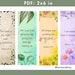 12 Printable Scripture Bookmarks - Etsy