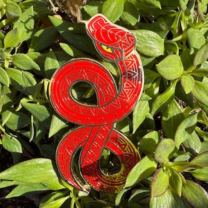 Greetings - Snake Pin