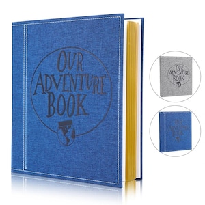 DIY Handmade DIY Family Scrapbook - Wedding Photo Album - Adventure Book Retro Travel Memory Book with Blank Paper 40 Pages - Scrapbook