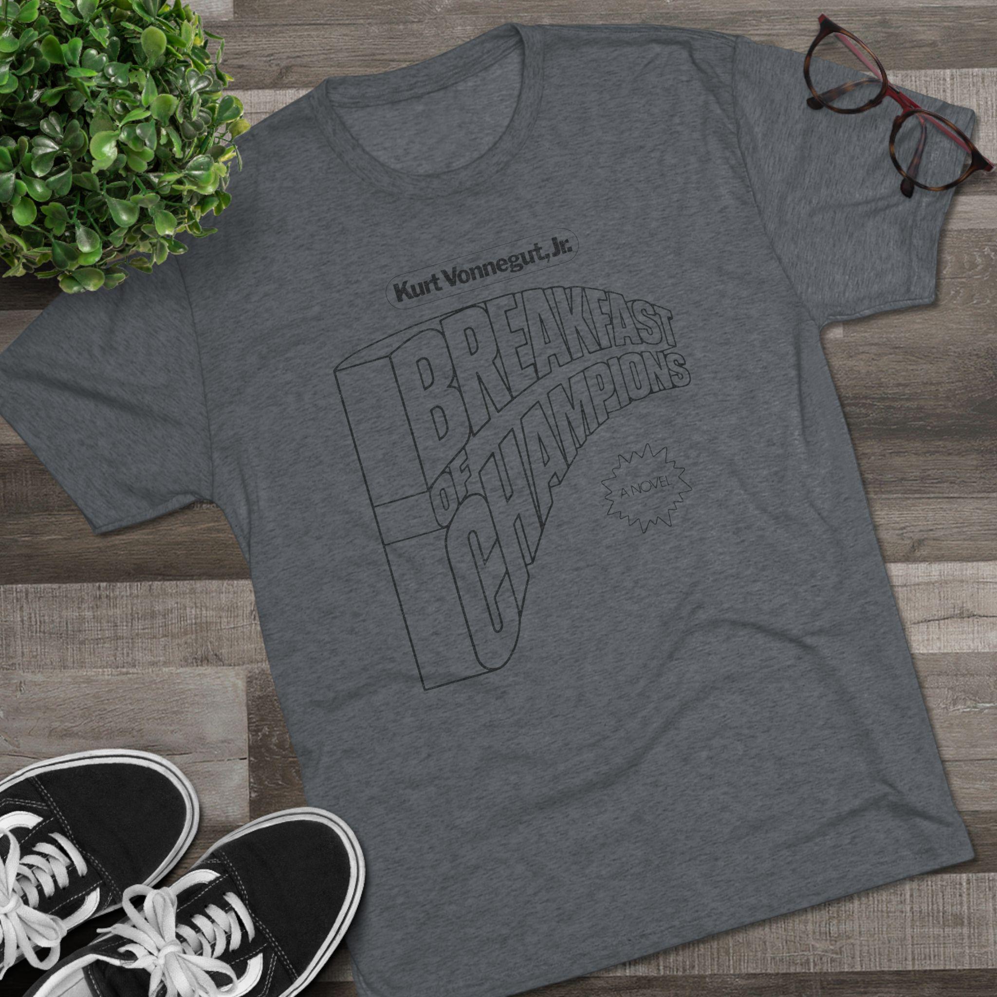 Breakfast of Champions, Vonnegut, Book Cover T-shirt (tri