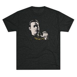 データとパイプ | ユニセックス トライブレンド クルーネックTシャツ
