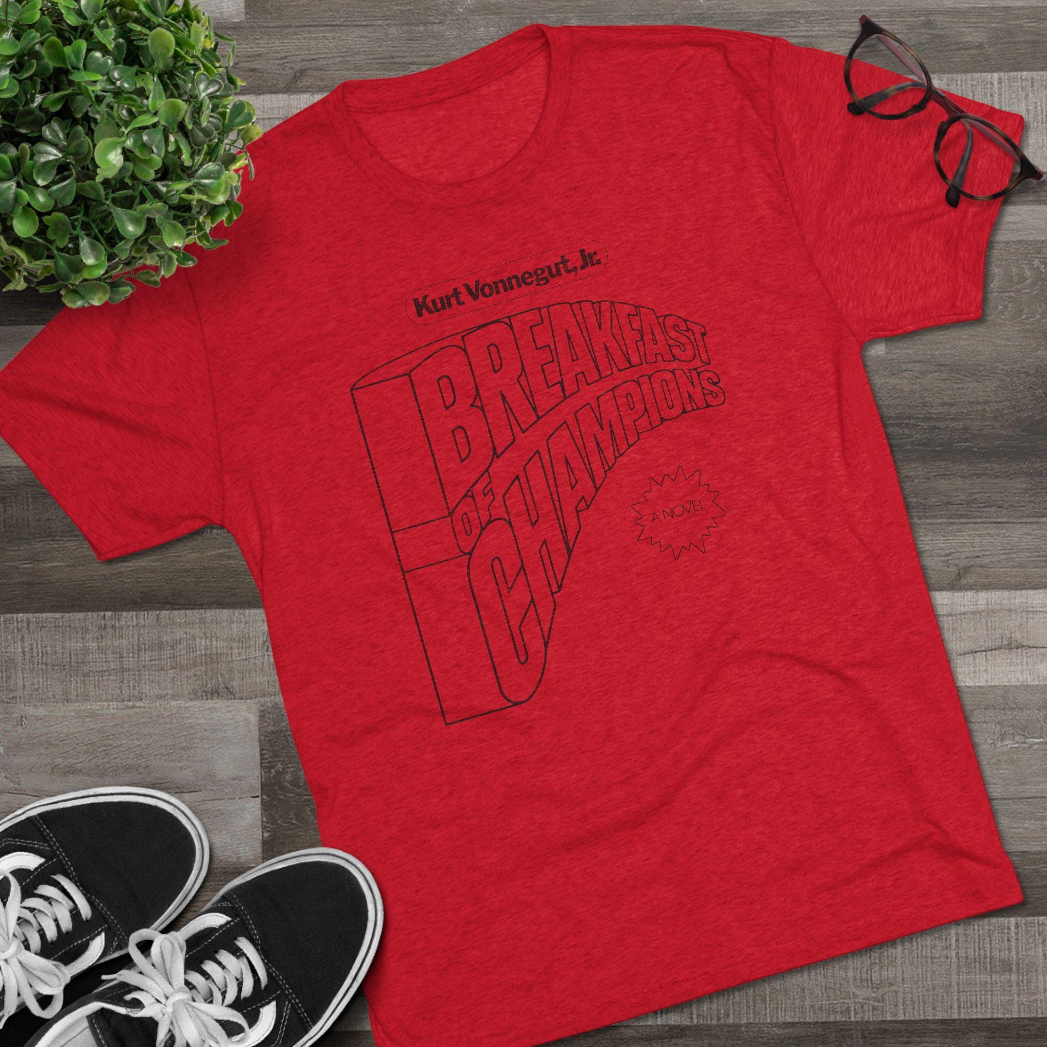 Breakfast of Champions, Vonnegut, Book Cover T-shirt (tri