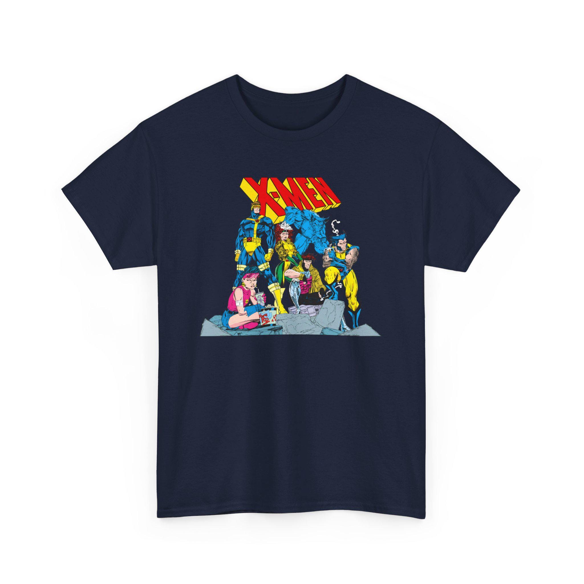 X-men Comic T-shirt | Jim Lee 90's X-men | Unisex Heavy Cotton Tee