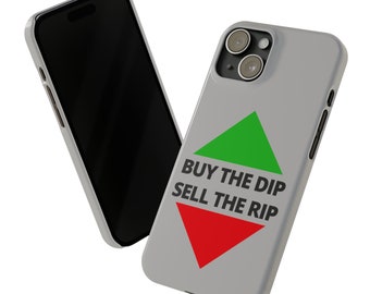Buy the Dip iPhone Case: Stock Trader Gift