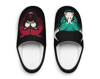 Stock Trader Slippers: Bull & Bear Comfort Zone