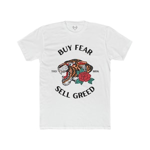Buy Fear Sell Greed, diamond hands, stonks, trader shirt, stock market t-shirt, trader, stock market shirt, funny trader, trader t shirt