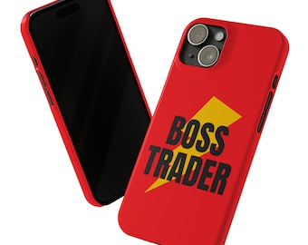 Boss Trader iPhone Case: Stock Market Gift