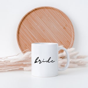 Chic Bride to Be Mug - Unique Bridal Gift - Stylish Bridal Mug