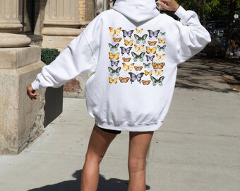Whimsical Butterfly Hoodie - Trendy Hoodie