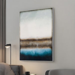 Framed Canvas Print, Abstract Painting, Modern Wall Decor, Home Artwork, Living Room Bedroom Decoration