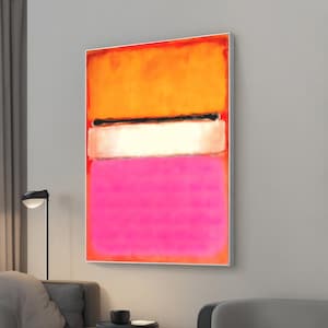Reproduction Rothko, affiche minimalisme abstrait, décoration murale moderne, exposition d&#39;oeuvres d&#39;art, peinture minimaliste, Mark Rothko