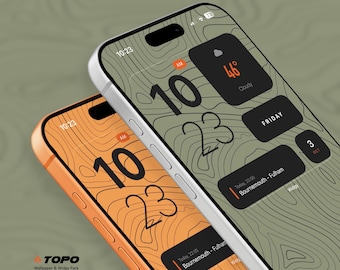 Iphone wallpaper & widget pack, phone wallpaper (Instant Download)