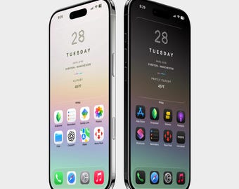 Iphone wallpaper & widget pack, phone wallpaper (Instant Download)