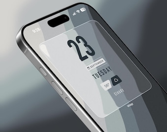 Iphone-achtergrond en widgetpakket, telefoonachtergrond (direct downloaden)