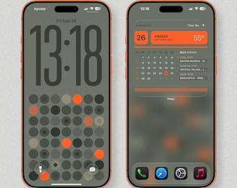 Iphone wallpaper & widget pack, phone wallpaper (Instant Download)