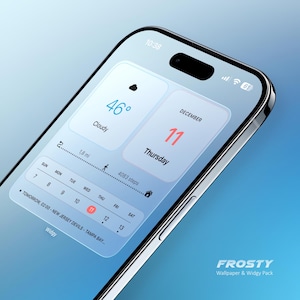 Paquete de fondos de pantalla y widgets para iPhone (descarga instantánea)