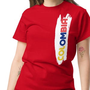 T-shirt classique unisexe Colombie