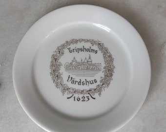 Vintage 1980 Norway Gripsholm Small Collectible Plate - EO31