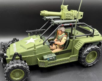 thumbnail interactive-video image 1 of Funskool Giggles Army Jeep Toy - Multi Color Green, Ages 3+ - FREE SHIPPING 1 of 5