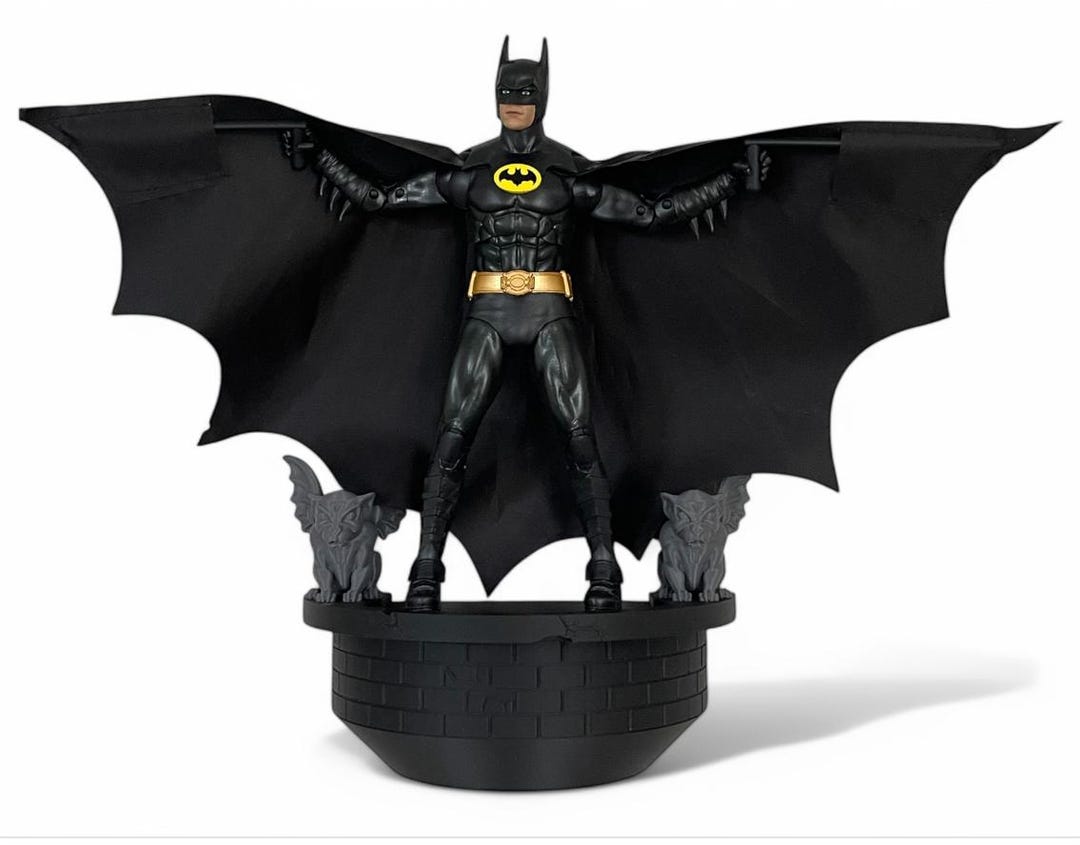 Mcfarlane 1989 Batman Display Base - Etsy