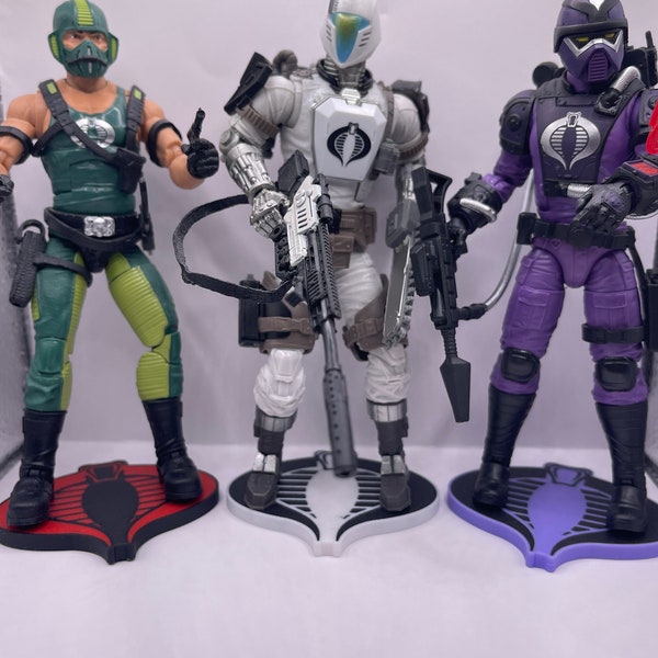Supporto per statuetta classificata G.I. Joe - Cobra