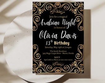 Une mille et une nuit en or d'Olivia, 13 ans de fête, Une touche d'or : le bonheur du 13e anniversaire d'Olivia, une mille et une nuit d'Olivia