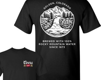 Co ors Golden Colorado beer Tshirt