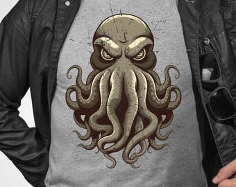 Cthulhu T-Shirt: Gothic Lovecraftian Horror, Elder God T-Shirt