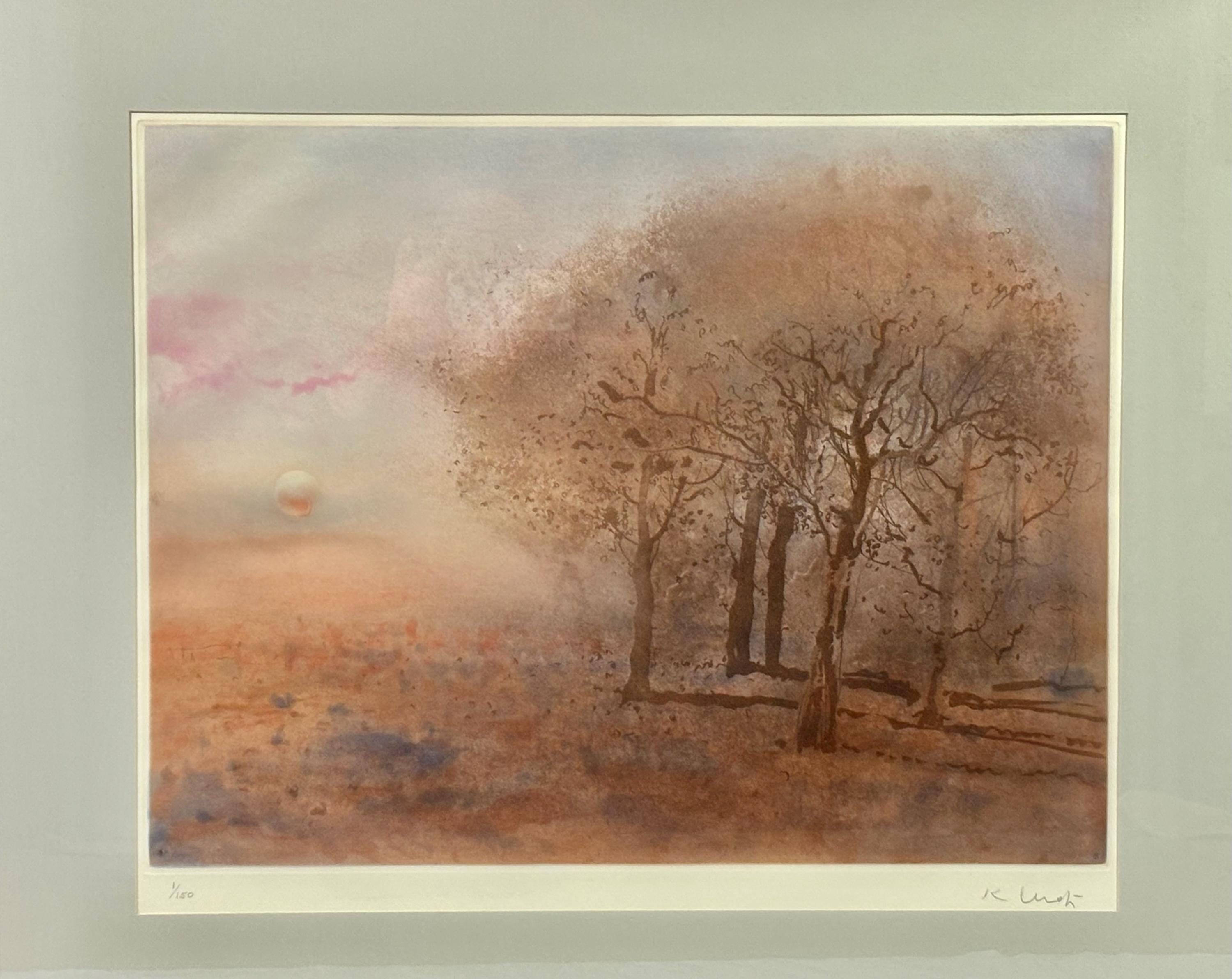 Limited Edition Kaiko Moti the Road Not Taken Aquatint Etching - Etsy