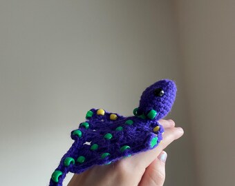 crochet beaded dragon