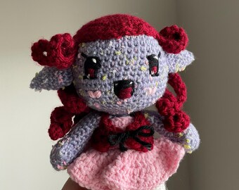 crochet vampire doll