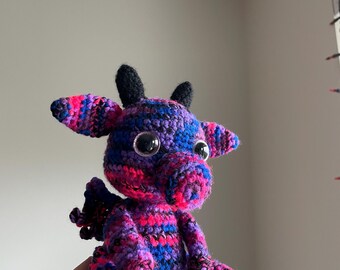 crochet dragon plushie