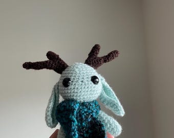 crochet impkin plushie