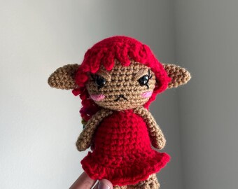 crochet fairy doll