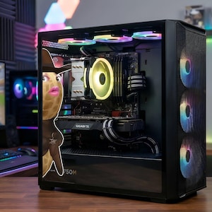 BurntPeanut-Acrylic Magnetic PC side panel-Custom