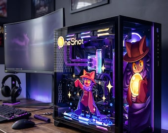 Panel boczny komputera PC na zamówienie, magnetyczny akrylowy (cięty laserowo, dowolny rozmiar lub wzór)
