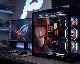 ANIME CHARACTERS Custom Design Magnetic Acrylic PC Side Panels
