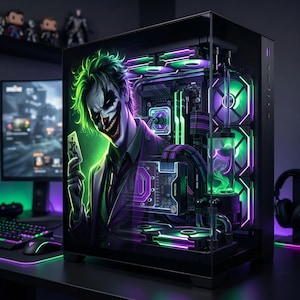 Panel boczny komputera PC na zamówienie, magnetyczny akrylowy (cięty laserowo, dowolny rozmiar lub wzór)