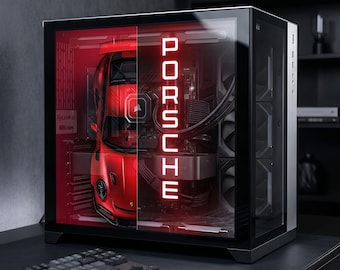 PORSCHE DESIGN Custom Design Magnetic acrylic PC side panels