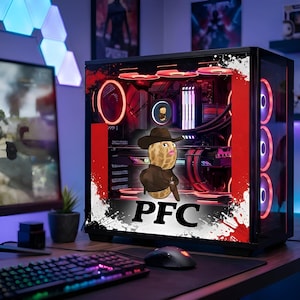 BurntPeanut  Custom Design Magnetic acrylic PC side panels