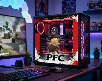 Panele boczne z poliwęglanu z akrylu BurntPeanut Custom Design Magnetic