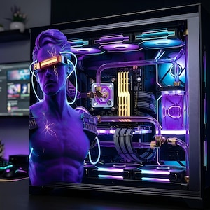 Custom Design Art-Magnetic Acrylic PC Side Panels