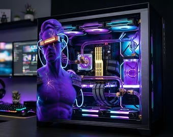Custom Design Art-Magnetic Acrylic PC Side Panels