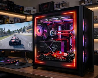 FORMULA 1 Custom Design Magnetic acrylic PC side panels