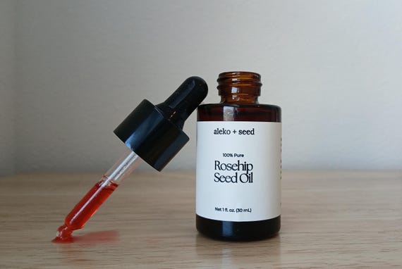 Cold-Pressed Rosehip Seed Oil| Regenerative Rosehip Seed Oil | Pure, Natural Oil| | Natural Facial Oil| Beauty and Wellness Gift for Mom 1oz