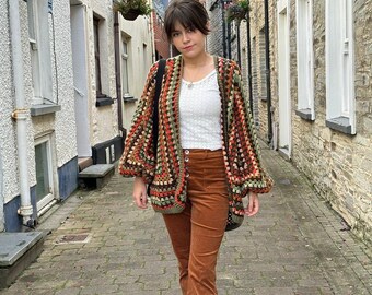 Seren Crochet Cardigan - HANDMADE