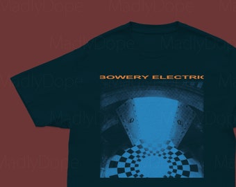 Bowery Electric T-shirt Rock Tee Album Post Rock Music T-shirt 90s Inspired T-shirt