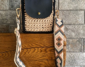 Handmade crochet bag