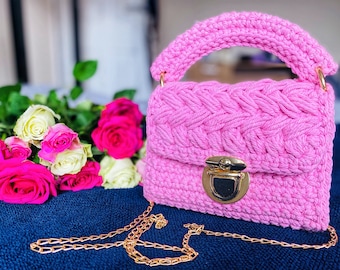 Handmade crochet bag